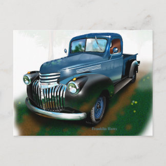 Chevy Pickup Postcard