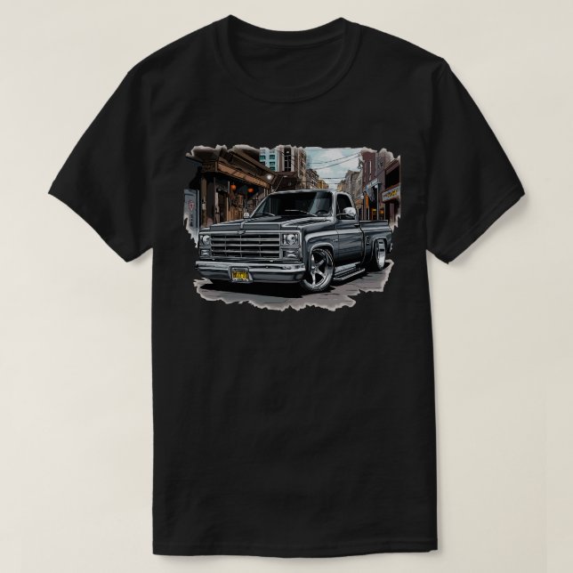 Chevy Silverado 4 T-Shirt (Design Front)