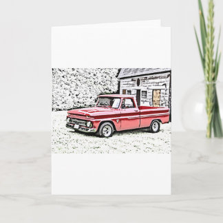 Chevy Truck Card