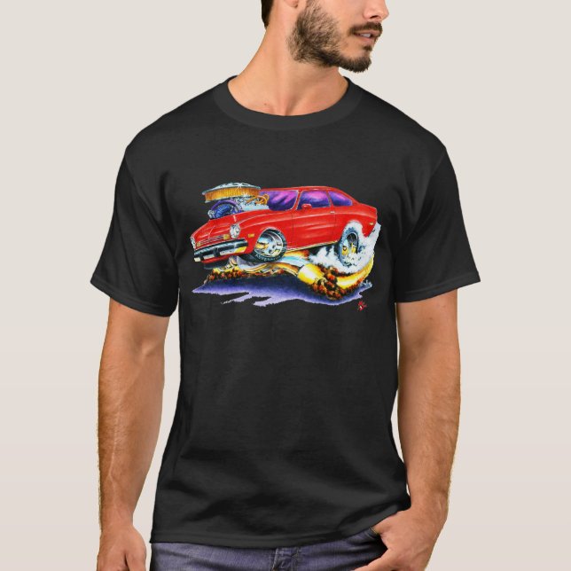 Chevy Vega Red Car T-Shirt (Front)
