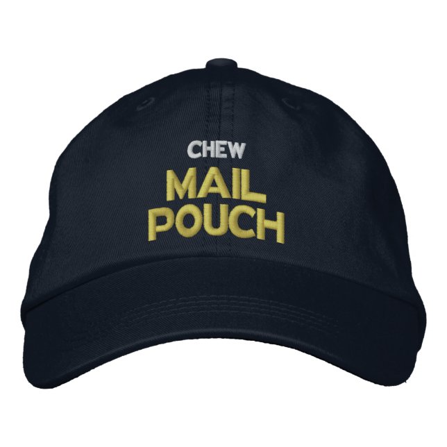 Chew Mail Pouch Embroidered Hat (Front)