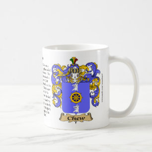 Chew, the Origin, the Meaning and the Crest Coffee Mug