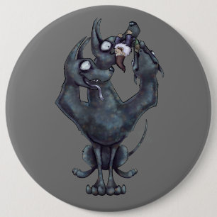 Chew Toy 6 Cm Round Badge