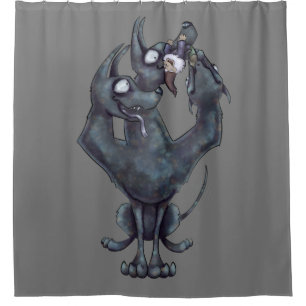 Chew Toy Shower Curtain
