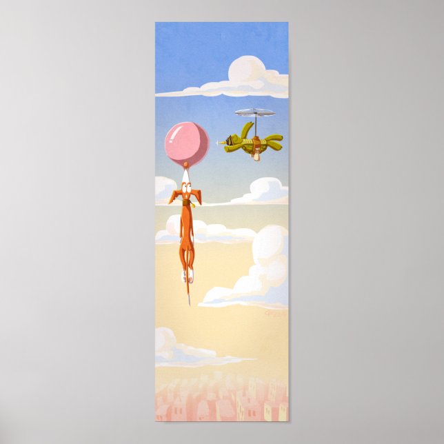 Chewing Gum Crisis and the Turtle Poster (Front)