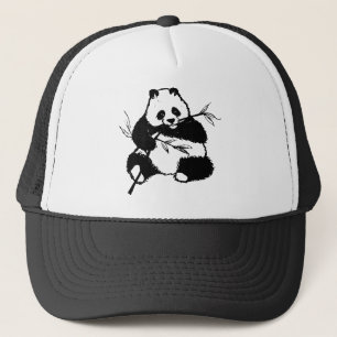Chewing Panda Trucker Hat