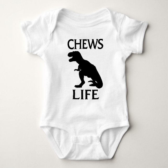 Chews Life Baby Bodysuit (Front)