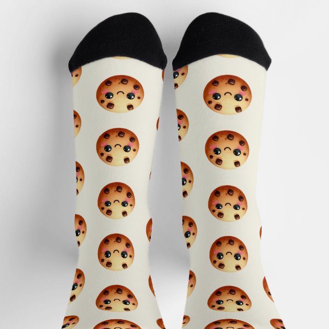Chewy Chocolate Chip Cookies Socks (Top)