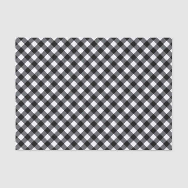 Chex 12-Black-White-TISSUE WRAPPING PAPER (Front)