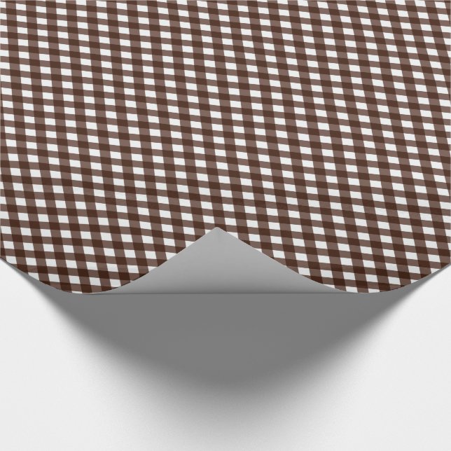CHEX 13 DARK BROWN-GIFT WRAPPING PAPER (Corner)