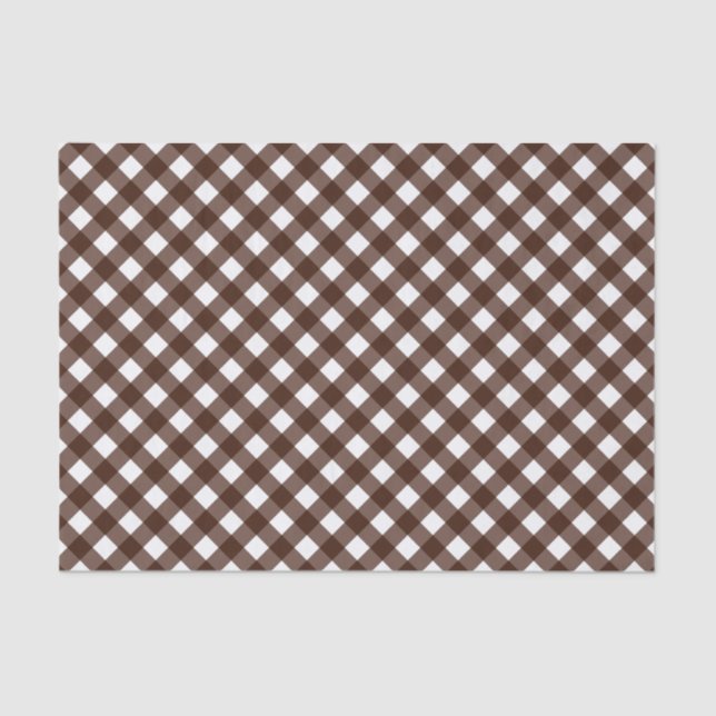 Chex 13-Dark Brown-TISSUE WRAPPING PAPER (Front)