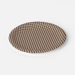 CHEX 14-BROWN-PAPER PLATES