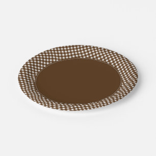 CHEX 14-BROWN-PAPER PLATES-3 PAPER PLATE