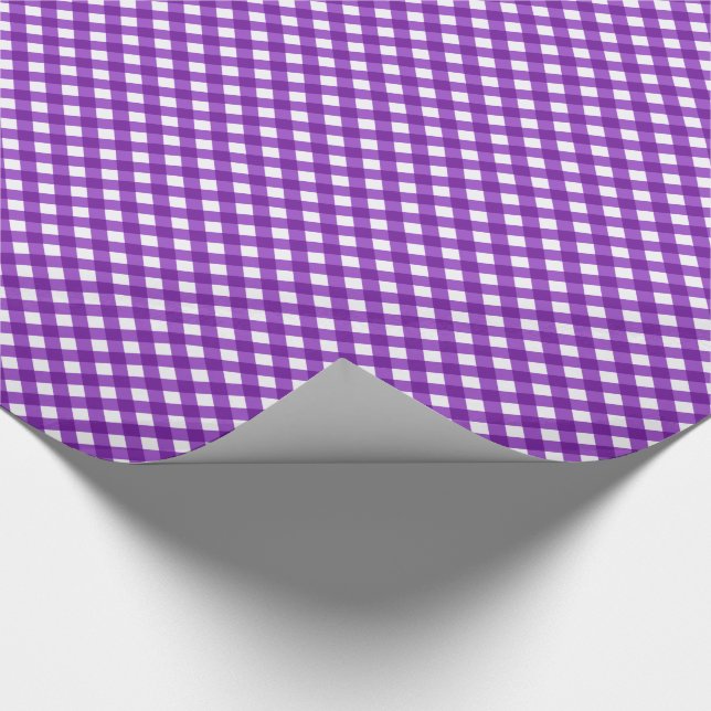CHEX 18 DARK PURPLE-GIFT WRAPPING PAPER (Corner)