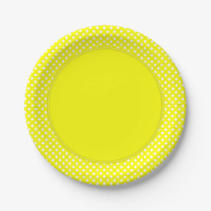 CHEX 8-YELLOW-PAPER PLATES-2 PAPER PLATE