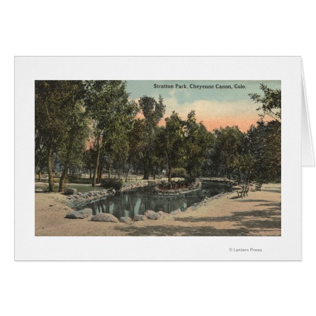 Cheyenne Canyon, Colorado - Stratton Park View (Front Horizontal)