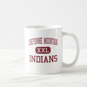 Cheyenne Mountain - Indians - Colorado Springs Coffee Mug