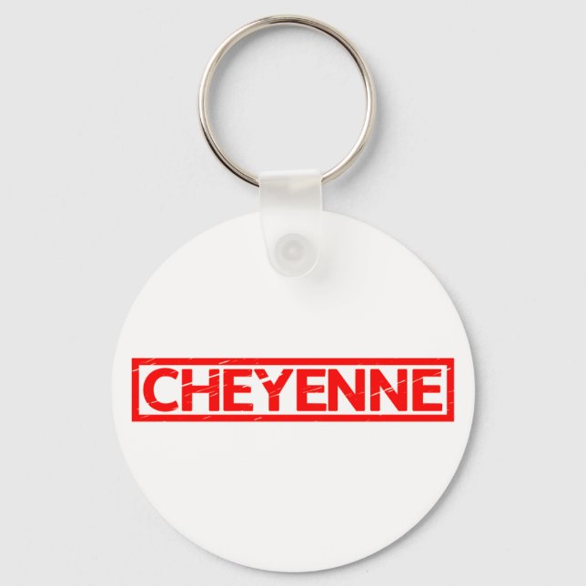 Cheyenne Stamp Key Ring (Front)