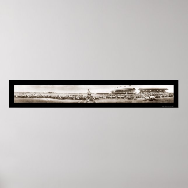 Cheyenne WY Frontier Photo 1910 Poster (Front)