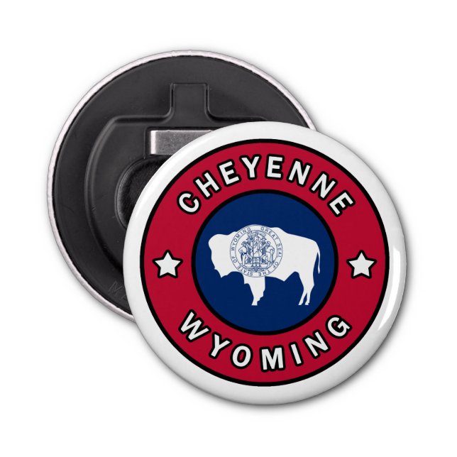 Cheyenne Wyoming Bottle Opener (Front)