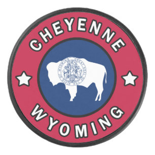 Cheyenne Wyoming Hockey Puck