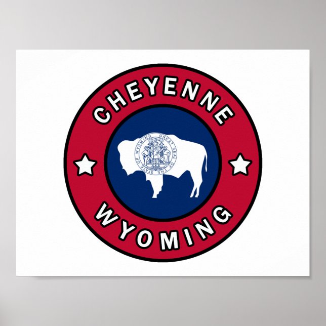 Cheyenne Wyoming Poster (Front)