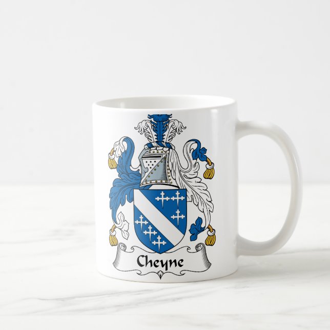 Cheyne Family Crest Coffee Mug (Right)