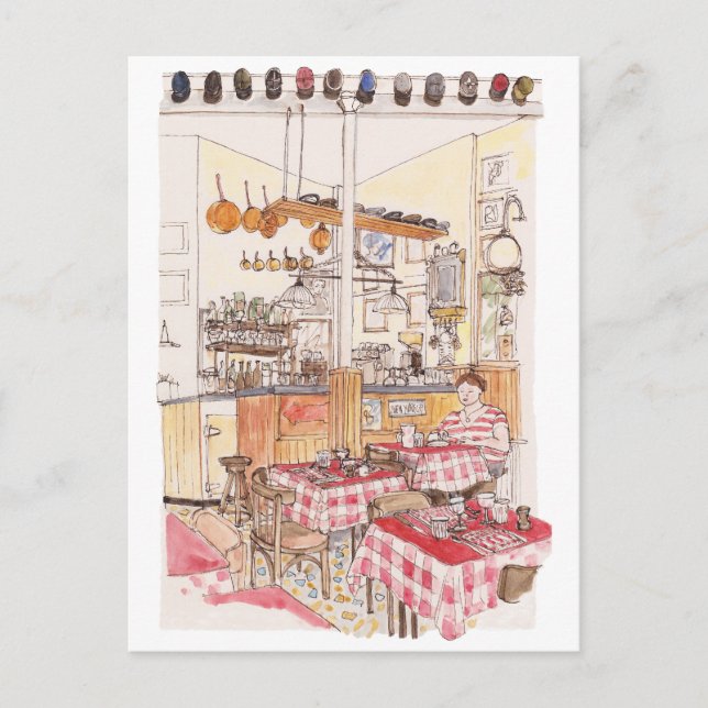 Chez Antoine, cartes postales Postcard (Front)