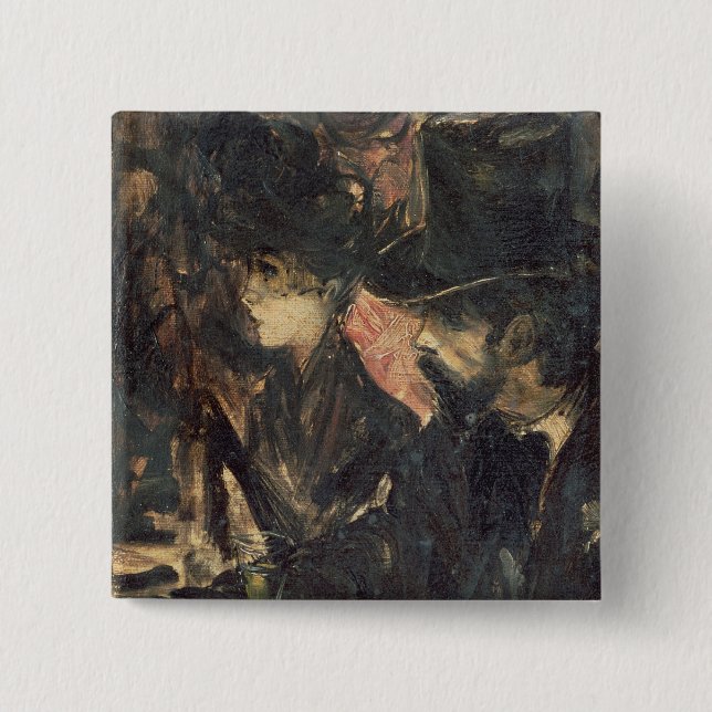 Chez Maxim's 15 Cm Square Badge (Front)