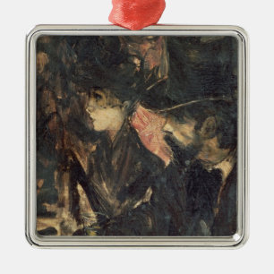 Chez Maxim's Metal Ornament