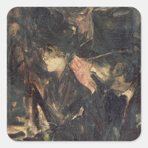 Chez Maxim's Square Sticker