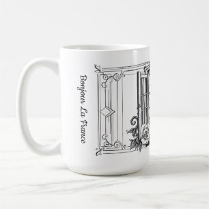Chez Nous Personalised Family Name French Coffee Mug