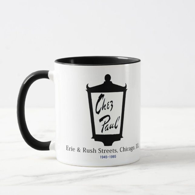 Chez Paul French Restaurant, Chicago Mug (Left)