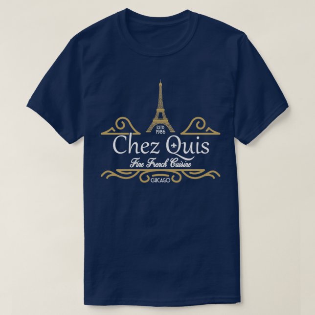 Chez Quis from Ferris Buellers Day Off T-Shirt (Design Front)