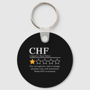 Chf Warrior Nftw Congestive Heart Failure Disease  Key Ring