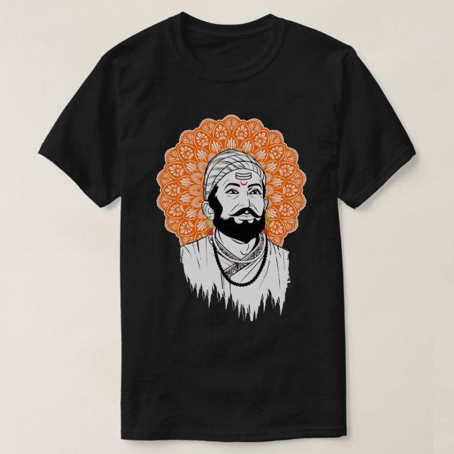Chhatrapati Shivaji Maharaj   T-Shirt (Design Front)