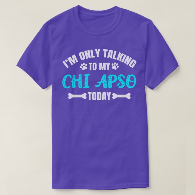 Chi Apso Owner T-Shirt (Design Front)