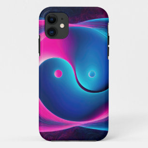 Chi Fusion: Vibrant Yin Yang Energies iPhone 11 Case