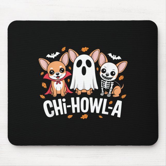 Chi-Howl-A Mouse Pad (Front)