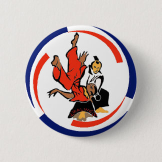 Chi in Aikido 6 Cm Round Badge