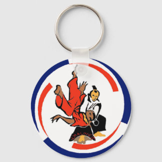 Chi in Aikido Key Ring