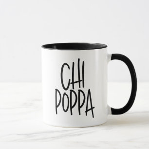 Chi Poppa Fun, Silly, Chic Chihuahua Dog Dad Mug