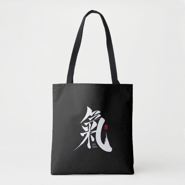 Chi - Qi Kanji Tote Bag (Front)