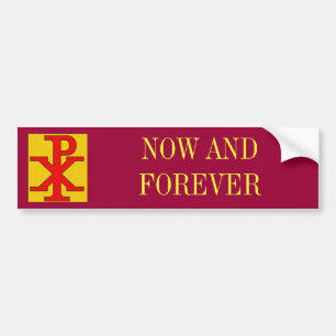CHI-RHO BUMPER STICKER