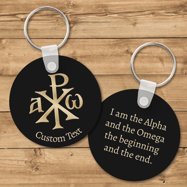 Chi Rho Christogram Key Ring (Creator Uploaded)