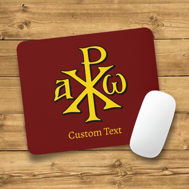 Chi Rho Christogram Mouse Pad (Creator Uploaded)