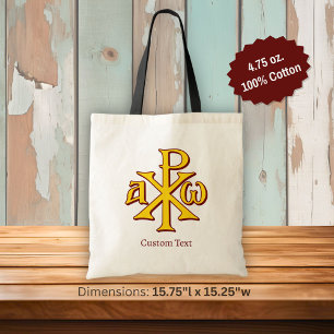 Chi Rho Christogram Tote Bag