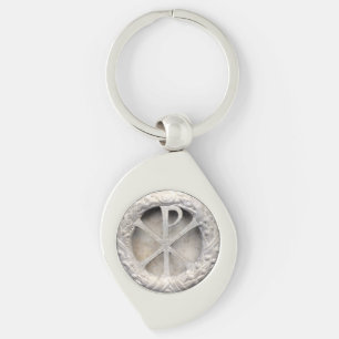 Chi Rho Monogram Key Ring