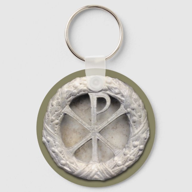 Chi-Rho or the Monogram of Christ Key Ring (Front)