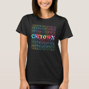 Chi Town Cool Vintage Inspired Chicago Illinois T-Shirt